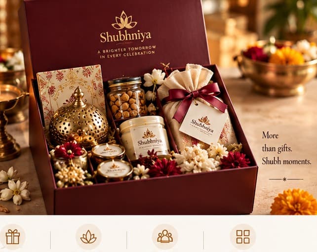 Shubhniya Luxury Festive Hamper & Brassware Curation